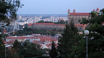 View from Russian Memorial, Bratislava. (novala) View from Russian Memorial, Bratislava. (novala)