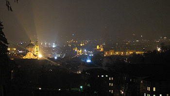 Prague in the dark. (novala) Prague in the dark. (novala)