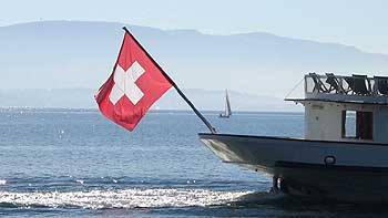 Swiss flag. (novala) Swiss flag. (novala)