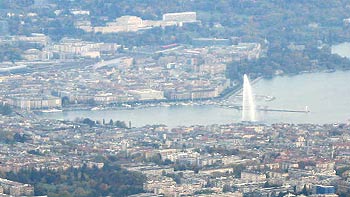 The fountain in Geneva. (novala) The fountain in Geneva. (novala)
