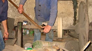 At the blacksmith's. (novala)