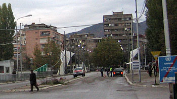 Mitrovica bridge. (novala) Mitrovica bridge. (novala)
