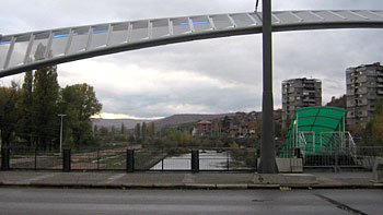 Mitrovica bridge. (novala) Mitrovica bridge. (novala)