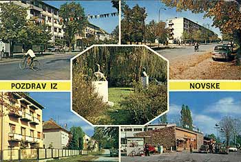 Postcard from Novske. Postcard from Novske.