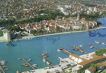 Postcard from Trogir. Postcard from Trogir.